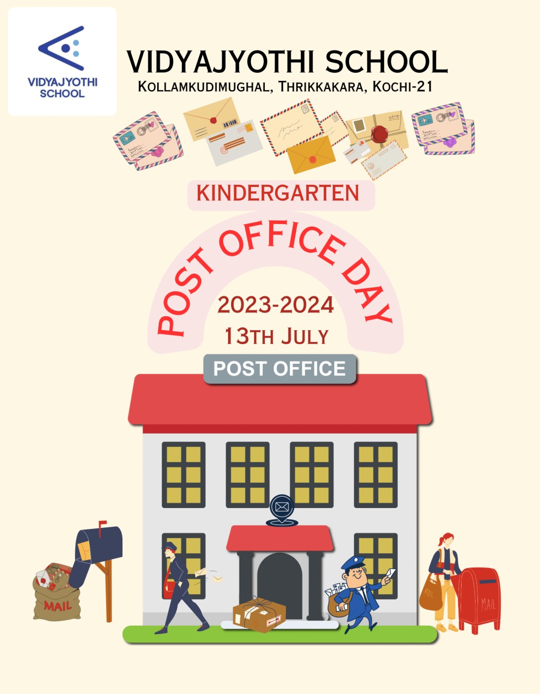 Kindergarten-Post Office Day