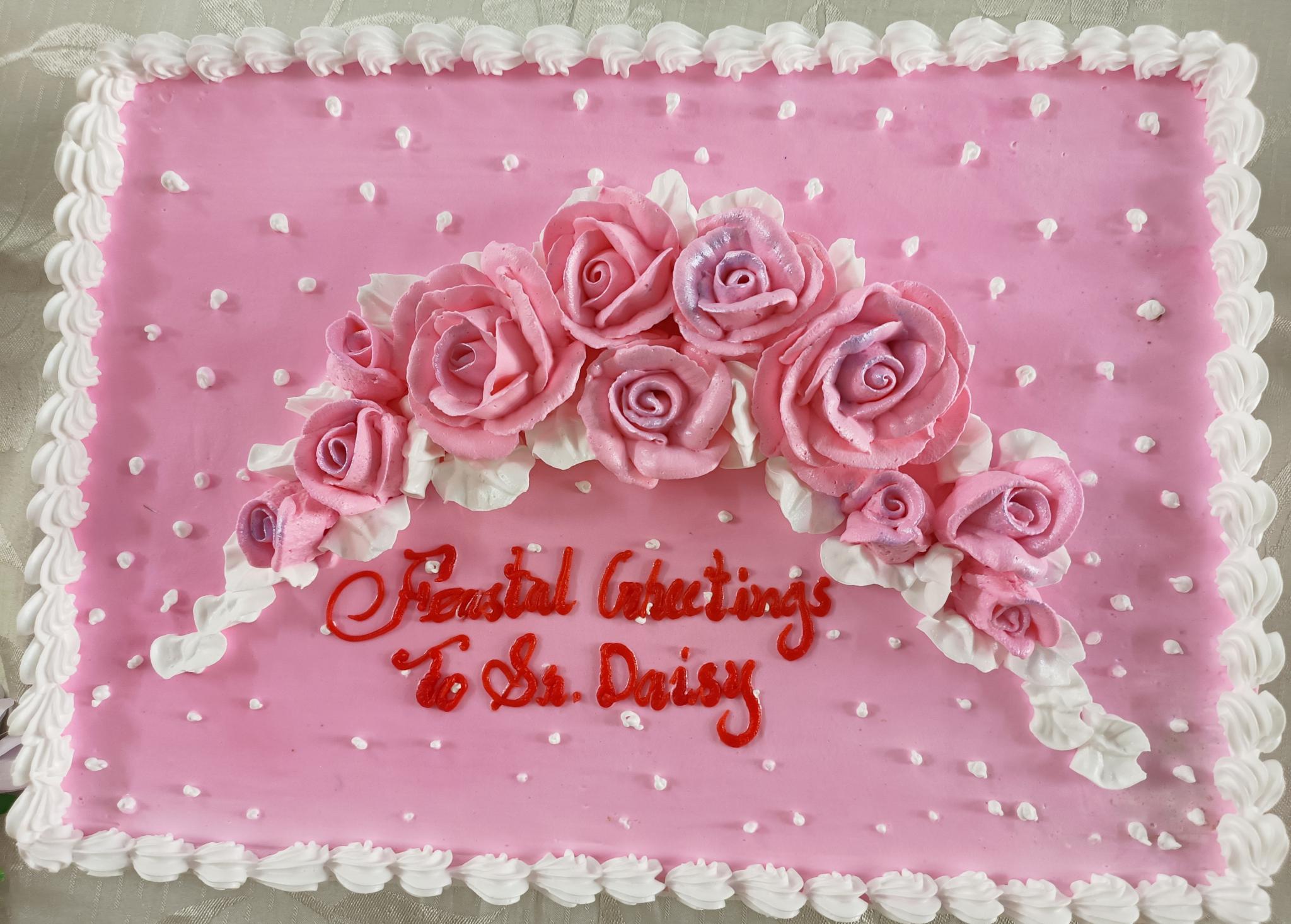 Sr. Daisy’ Feastal Greetings