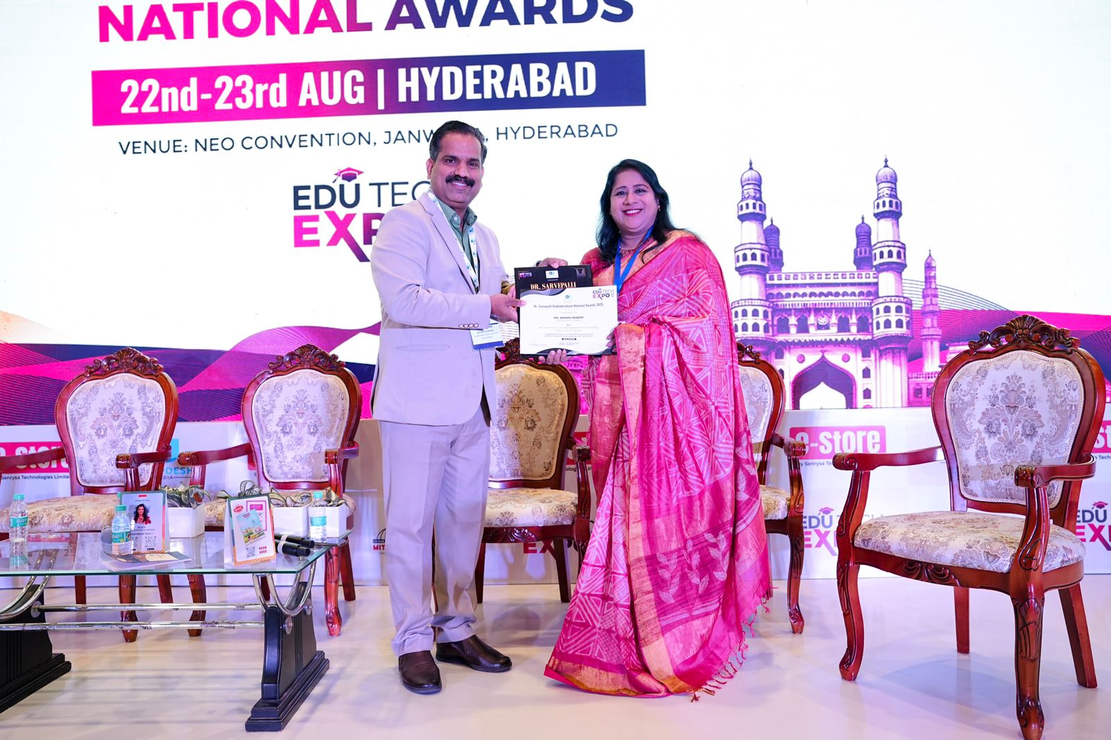 National Principals Award at the EduTech Expo